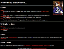 Tablet Screenshot of elvwood.org